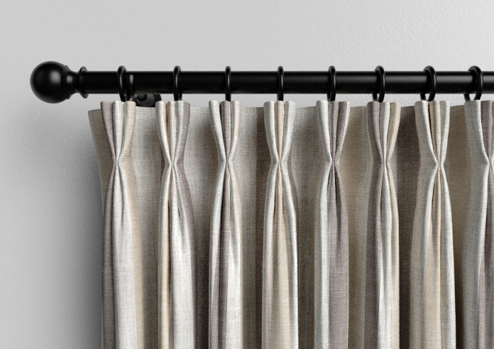 Abilene Stripe, Dustbowl - Made to Measure Curtains - Image 11